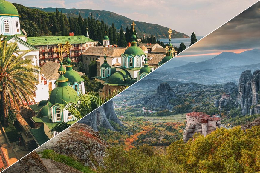 A Journey to Meteora and Mount Athos